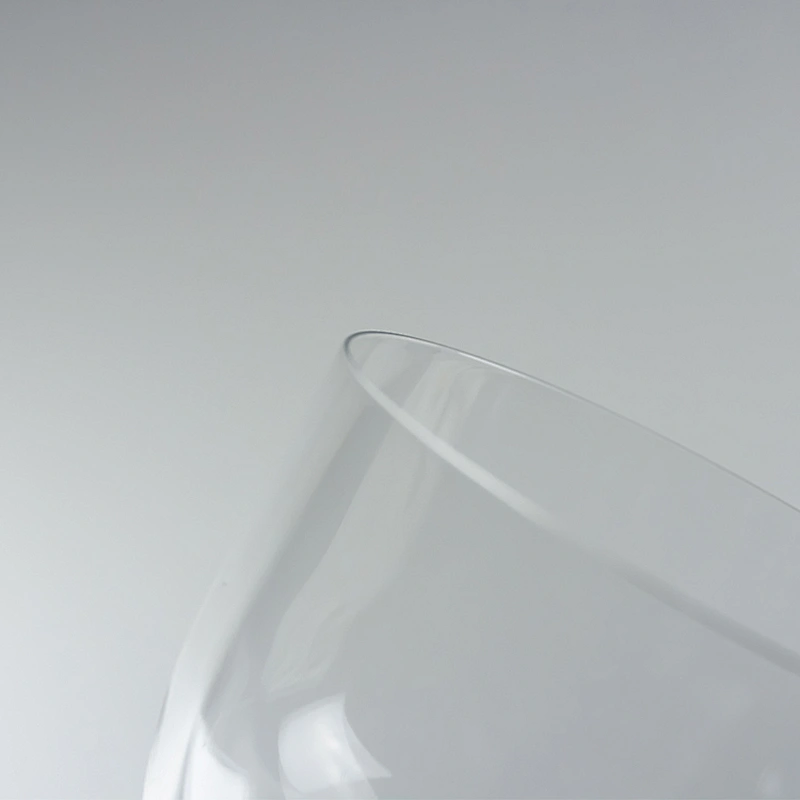 Manual Customization Bottomless Transparent Red Liquor Goblet Wine Glass Cup
