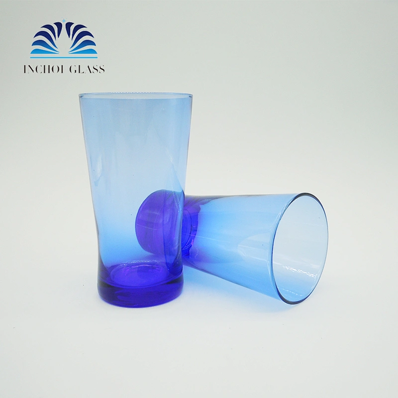 INCHOI High Quality Classic Premium Quality Blue Tumblers Glass Cup