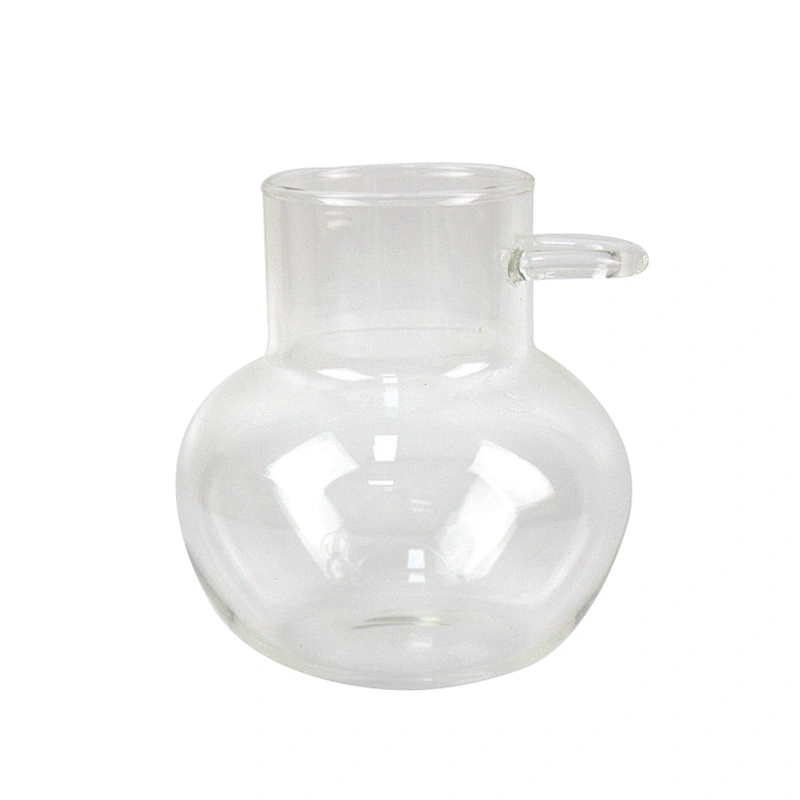 Manufacturers Wholesale Can Hung Transparent Vase With Cork Glass Storage Jar/Receive Glass Bottle