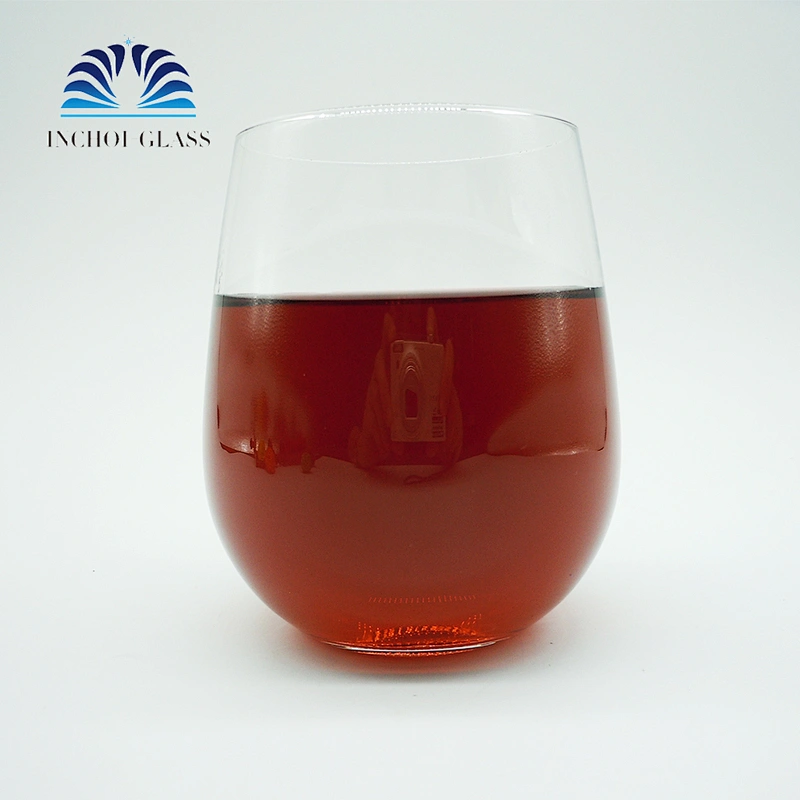 INCHOI High Quality Clear Denier Circular milk juice tea wine Glass Cup