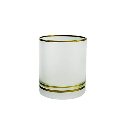 2019 Amazon Phnom Penh Stripe Frosted Glass Cup Wine Glasses