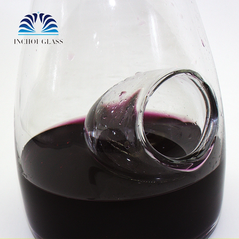 Enjoy Superior Taste 100% Lead-free 1.5L Beautiful Wine Carafe Glass Decanter