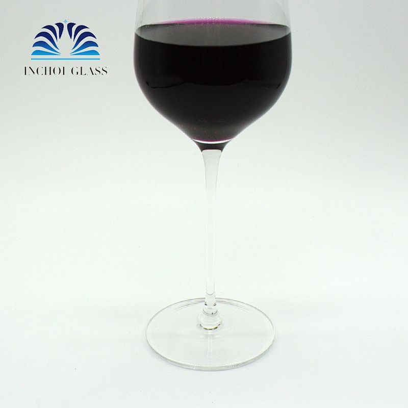 Wholesale Popular Wedding Decoration 800ml Charms Floating Crystal Large Wine Glass