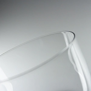 Manual Customization Bottomless Transparent Red Liquor Goblet Wine Glass Cup