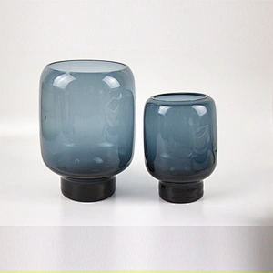 solid color straight shape vase