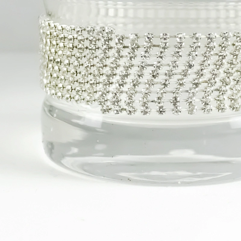 Diamond Decoration Series Wine Milk Beer Fruit Orange Juice Glass