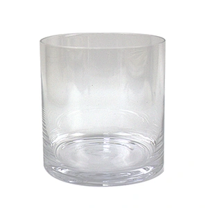 350ml Clear Big Circular Ice Bucket Wine Glass Storage Jar/Receive Glass Bottles