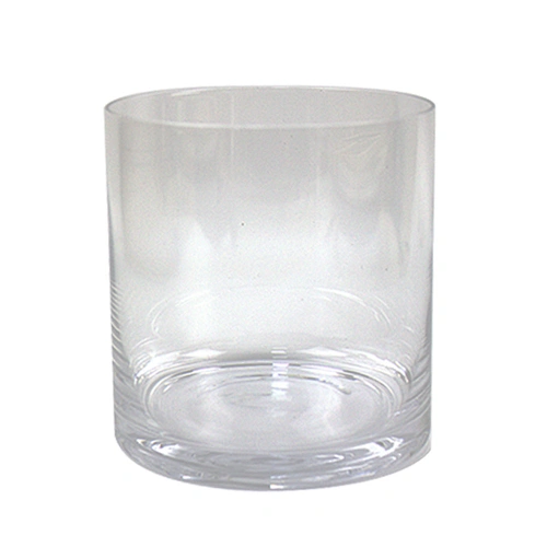 350ml Clear Big Circular Ice Bucket Wine Glass Storage Jar/Receive Glass Bottles
