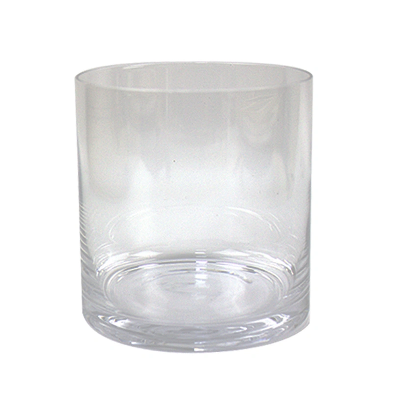350ml Clear Big Circular Ice Bucket Wine Glass Storage Jar/Receive Glass Bottles