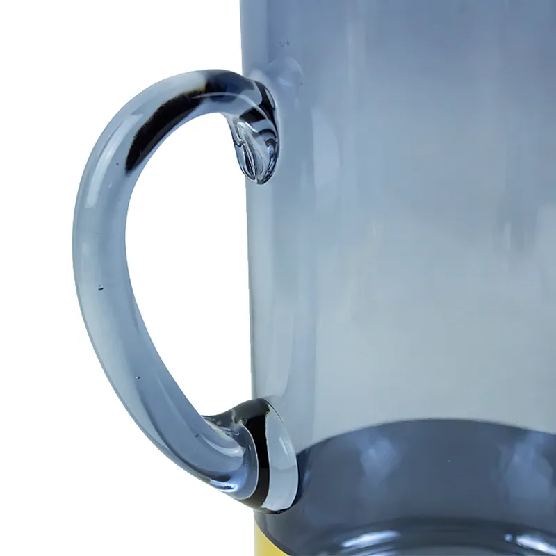 1500ml Cold Drink Juice Glass Cup Pot Beer Steins Mug With Handle