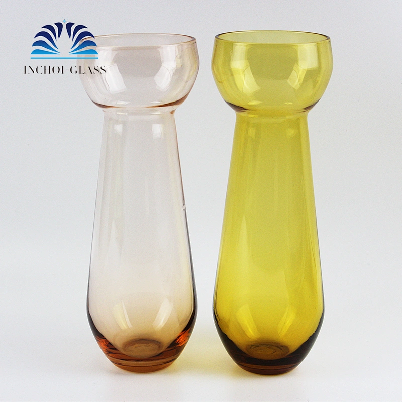 Customized Color Creative Design Crystal Vase For Home Decoration