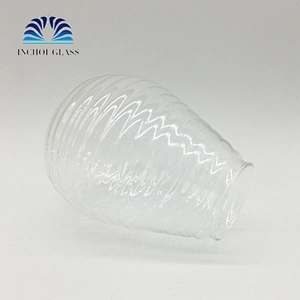INCHOI Hot Sale Wholesale 660ml Transparent Glass Honey Jar
