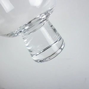 Chinese Bottomless transparent Liquor wine glass