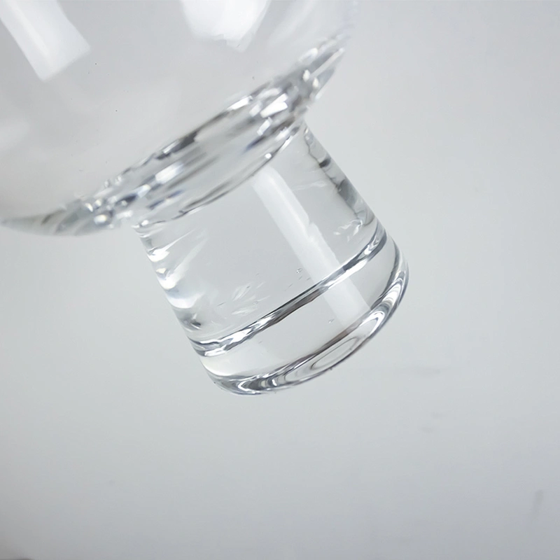Chinese Bottomless transparent Liquor wine glass