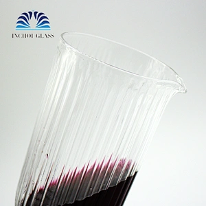 vertical stripe edges drink glass kettle fruit juice cup pot