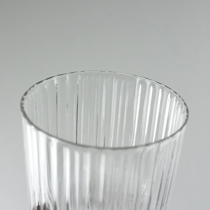 Vertical stripes whisky Wine  Fruit juice Glass Cup