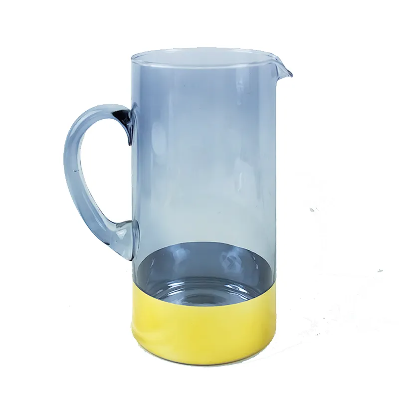1500ml Cold Drink Juice Glass Cup Pot Beer Steins Mug With Handle