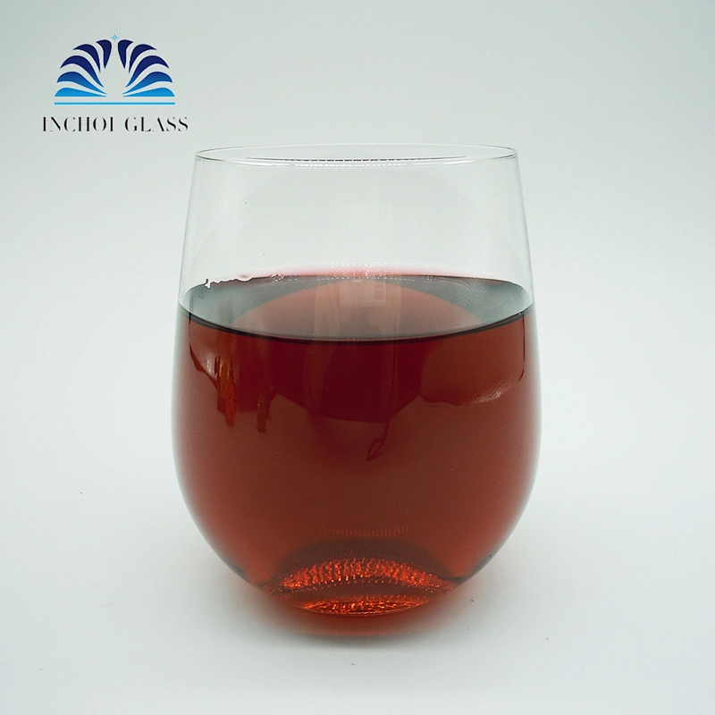 INCHOI High Quality Clear Denier Circular milk juice tea wine Glass Cup