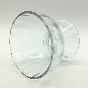 hot selling  transparent   ice cream glass bowl for household