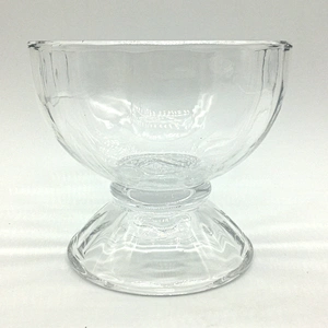 hot selling  transparent   ice cream glass bowl for household