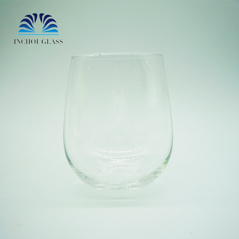INCHOI High Quality Clear Denier Circular milk juice tea wine Glass Cup