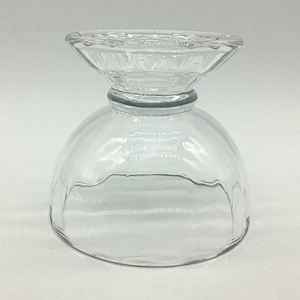 hot selling  transparent   ice cream glass bowl for household