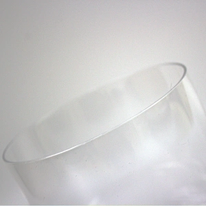350ml Clear Big Circular Ice Bucket Wine Glass Storage Jar/Receive Glass Bottles