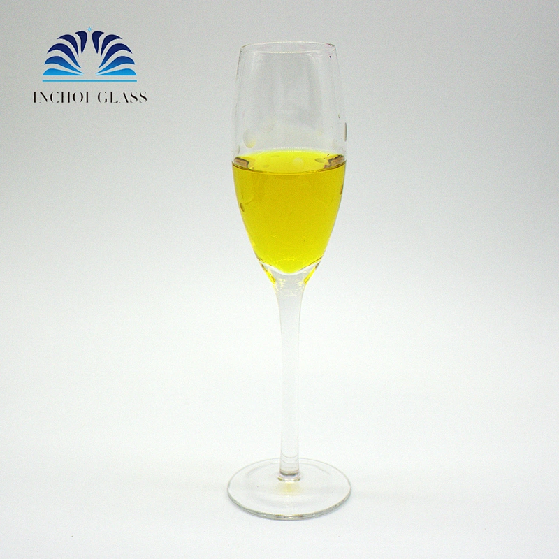 2019 High Quality Wholesale Handmade 260ml Crystal Champagne Glass