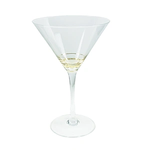 AD Hotel Bar KTV Champagne Martini Gold Stripes Goblets Cocktail Glass