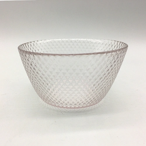 factory wholesale solid color glass salad/ice cream bowl for family