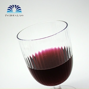 Hotel Bar Vertical stripes Brandy glass cup