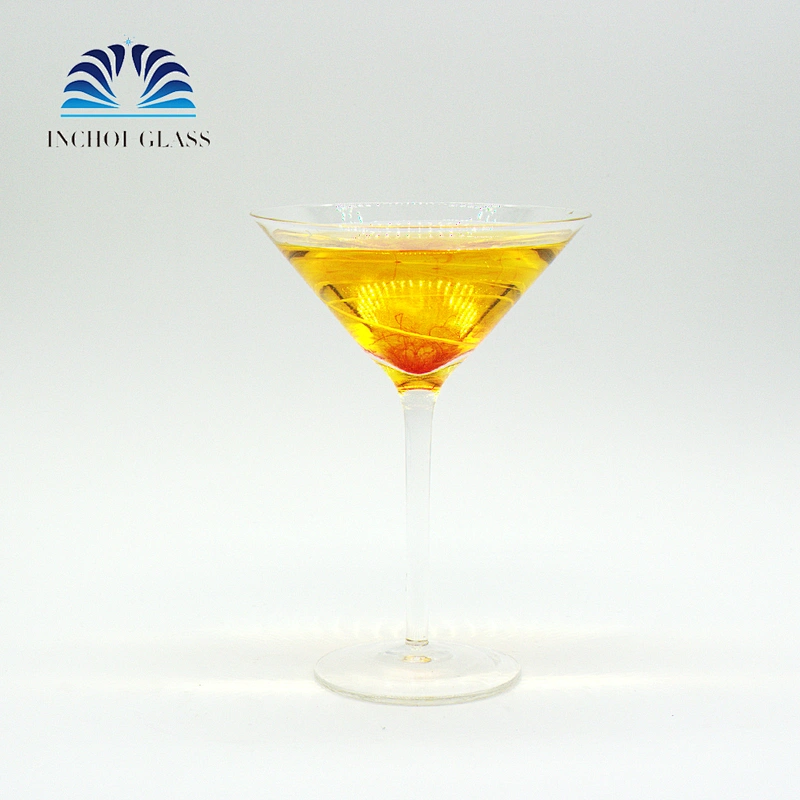 High Quality Transparent Clear Martini Glass For Bar