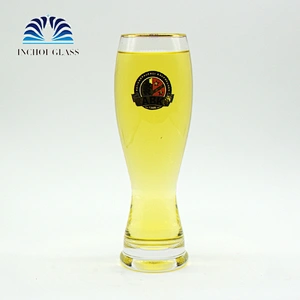 Manual Custom-made Lead-free 700ml Popular Classic Large Phnom Penh Beer Glass/beer drinking cup