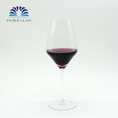 Wholesale Popular Wedding Decoration Vertical Stripe Edges 450ml Transparent Crystal Wine Mugs