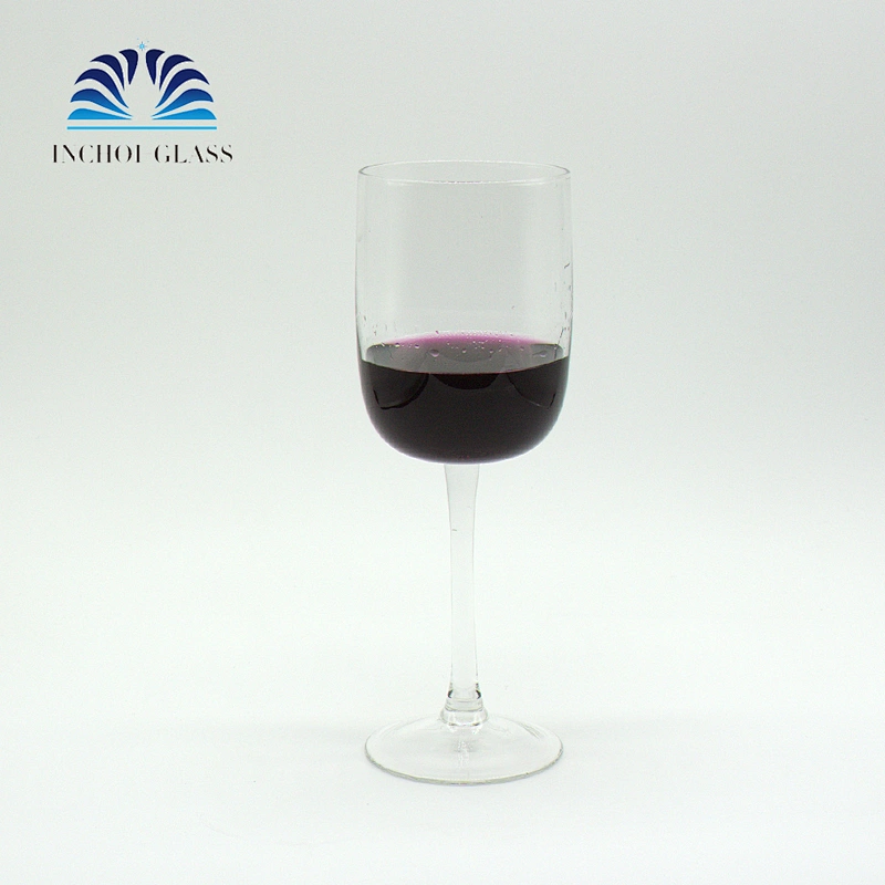 Wholesale Popular Wedding Decoration 450ml Charms Crystal Burgundy Wine Glass