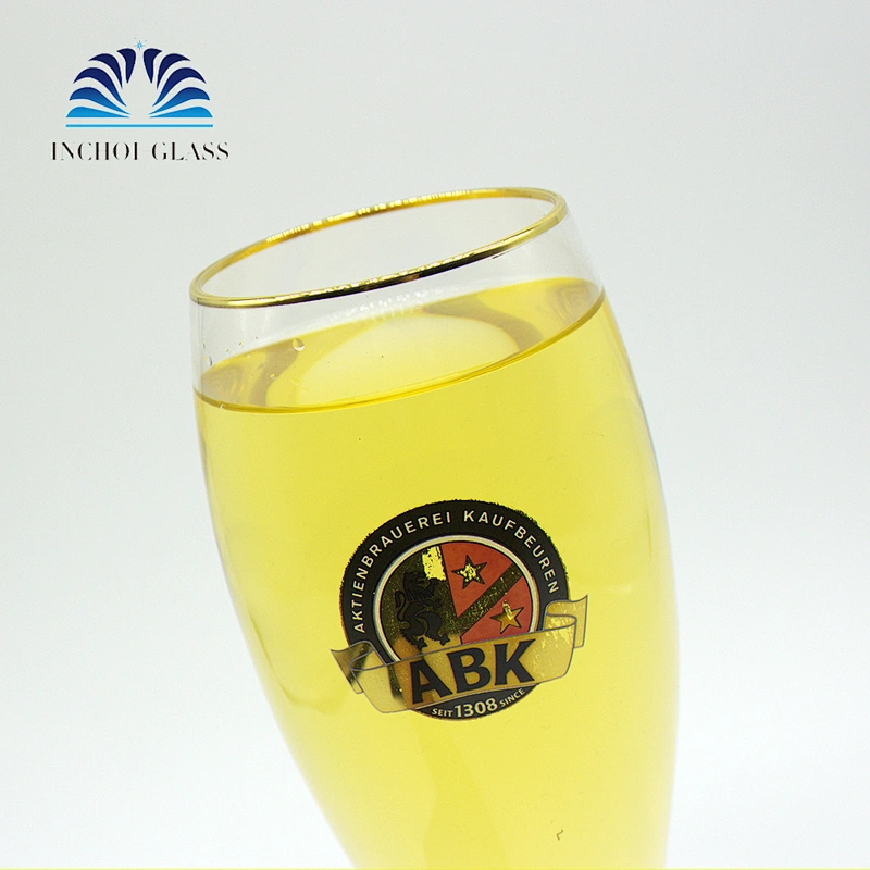Manual Custom-made Lead-free 700ml Popular Classic Large Phnom Penh Beer Glass/beer drinking cup