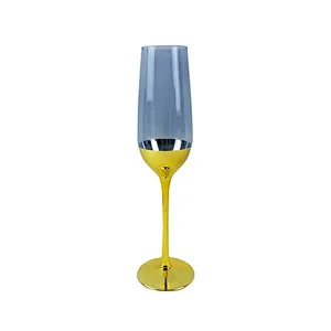 Lead-Free Custom Elegant Design Wine Glass Classic Clear Champagne Glass
