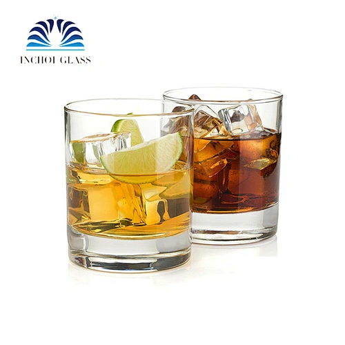 Whiskey Glass Set of 2-10 oz Bourbon Glasses for Old Fashioned Cocktails Perfect Rocks Glassware