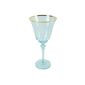 320ml Gold Phnom Penh Light Green Liquor cocktail Champagne Wine Glass
