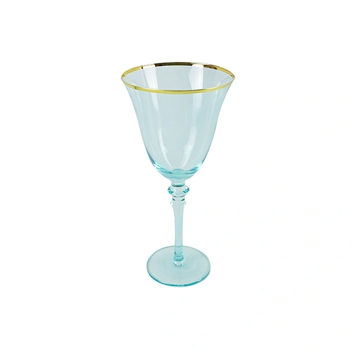 320ml Gold Phnom Penh Light Green Liquor cocktail Champagne Wine Glass