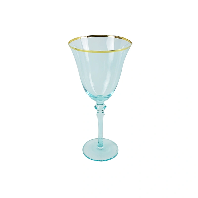 320ml Gold Phnom Penh Light Green Liquor cocktail Champagne Wine Glass