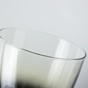 High Quality Half Plating Gold Rim GoldenWine  Whisky Glass