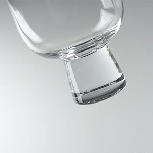 Manual Customization Bottomless Transparent Red Liquor Goblet Wine Glass Cup