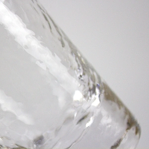 350ml Crystal Wine Glass Phnom Penh Pitting Pattern Milk Drinking Water Glass