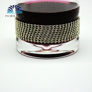 Diamond Phnom penh Silver edge whisky Wine Glass Cup