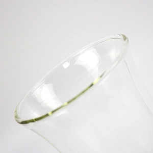 320ml  Art and design body shape pit Double deck coffee glass/milk glass