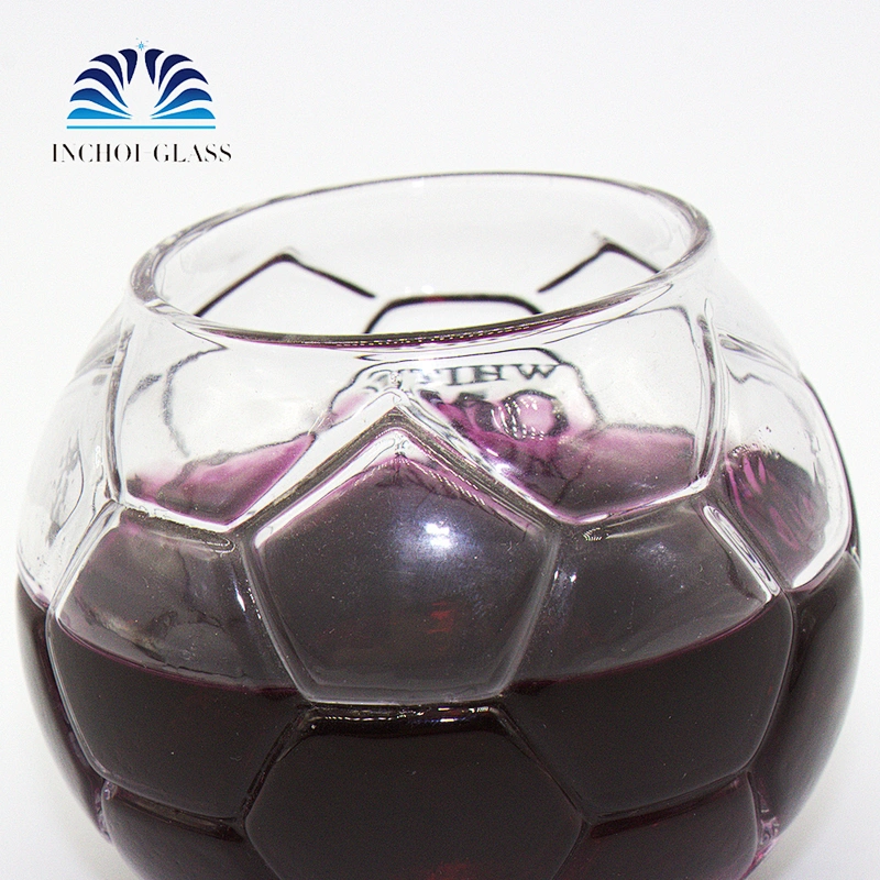 Hot Selling Glass Football Shaped Crystal Red Wine Glass