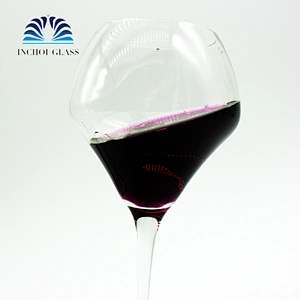 OEM/ODM 400ml Transparent Large Handmade Crystal Red Wine Glass