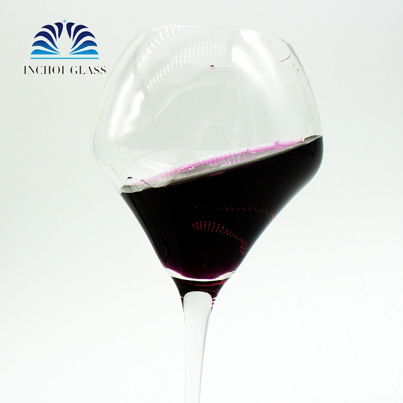 OEM/ODM 400ml Transparent Large Handmade Crystal Red Wine Glass