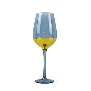Hot-Sale Handmade Crystal Electroplate Red Wine Glass Cup Red Wine Glass Wholesale